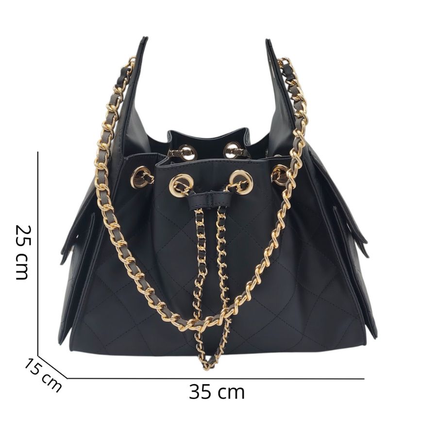 Bolso de Cadena Sherlyn mediana piel vacuna