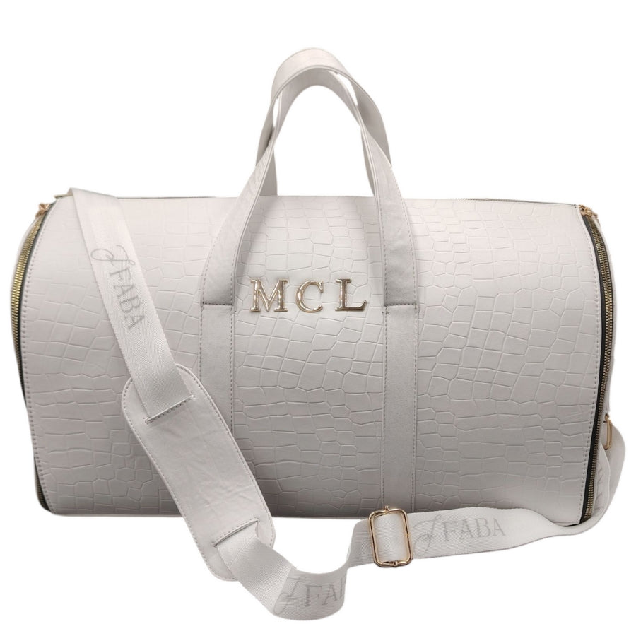 Maleta de viaje Unisex piel vacuna