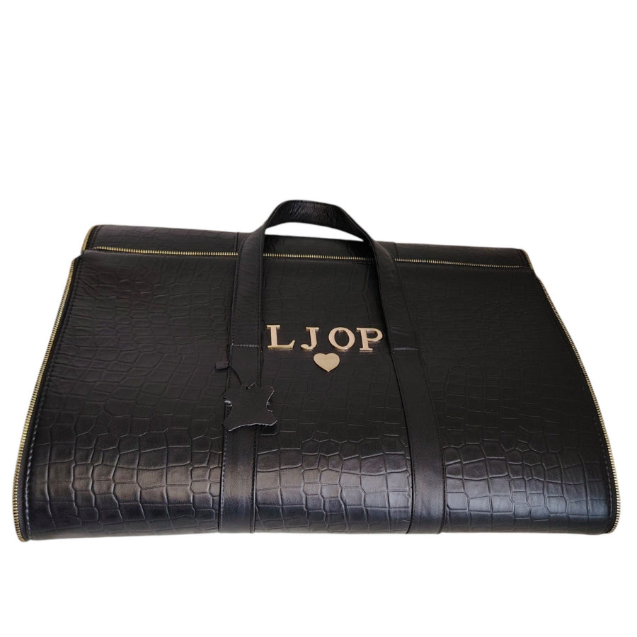 Maleta de viaje Unisex piel vacuna