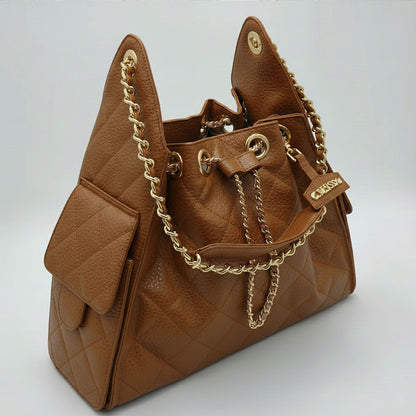 Bolso de Cadena Sherlyn Grande Piel Vacuna Floter