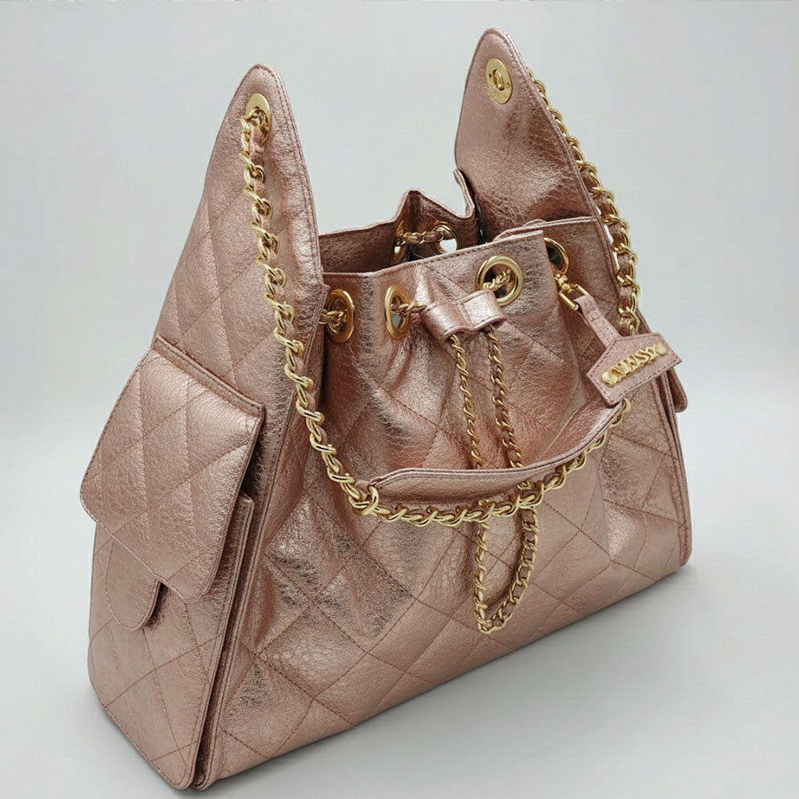 Bolso de Cadena Sherlyn Grande Piel Vacuna Floter