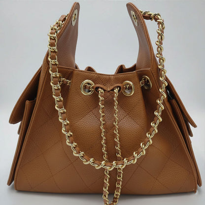 Bolso de Cadena Sherlyn Mediana Piel Vacuna Floter