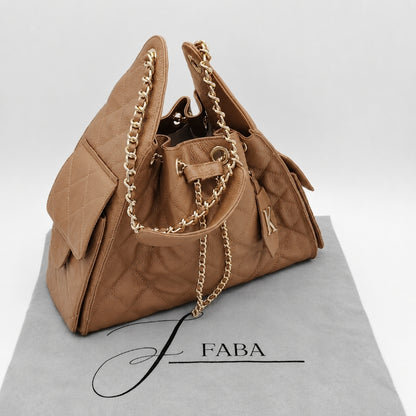 Bolso de Cadena Sherlyn Grande Piel Vacuna Floter