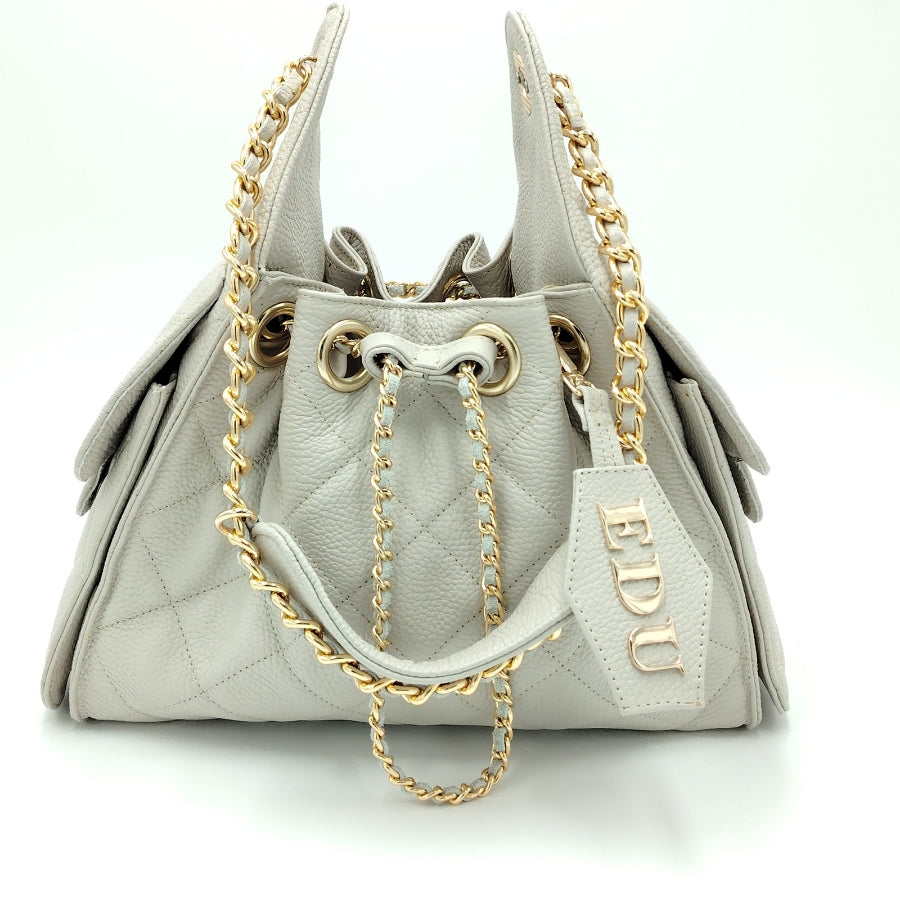 Bolso de Cadena Sherlyn Mediana Piel Vacuna Floter