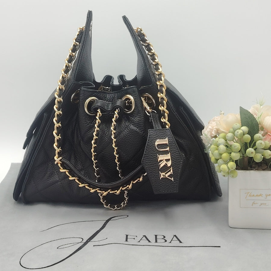 Bolso de Cadena Sherlyn Mediana Piel Vacuna Floter