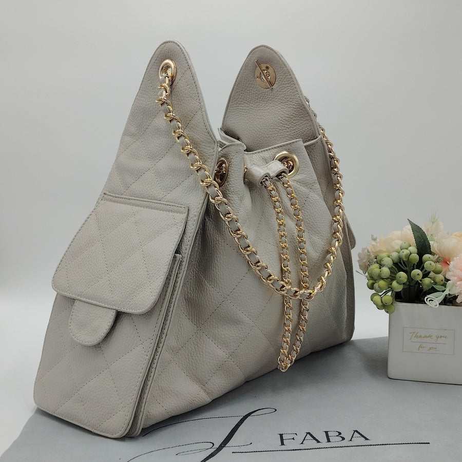 Bolso de Cadena Sherlyn Grande Piel Vacuna Floter