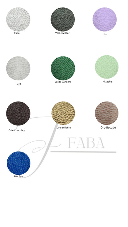 Pañalera piel vacuna